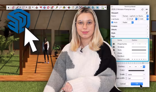 Deborah Mouzo, Arquitecta · FADU UBA · Especialista en SketchUp